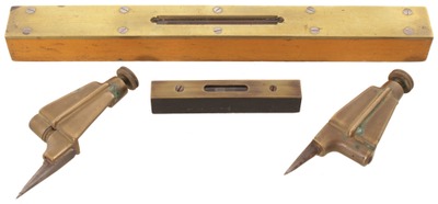 Assorted Makers: Three Brass Appt. Spec. Purp. Tools