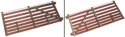 Dwiggins Wire Fence Company, Anderson, Indiana: Salesman's Display Model Of Farm Gate