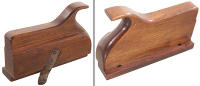 Unmarked: Fenced Rosewood Curved Blade Plane