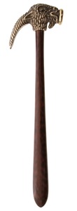 John Heinz, Corvallis, Oregon: Fancy Lost Wax Cast Bronze Hammer