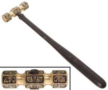 Mikhail Davydov, Pomorske, Poland: Artfully Crafted Brass Hammer