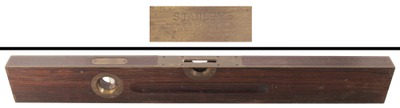 Stanley Rule & Level, No. 96: Early Tri-Laminate Rosewood Level