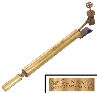 Climax Company, Hyannis, Massachusetts: "The Climax" Blow Torch