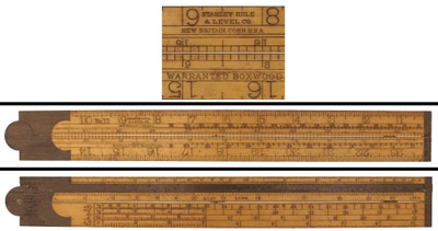Stanley Rule & Level, No. 12: Early Two-Foot Folding Rule