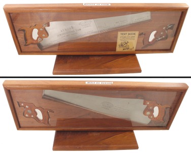 E.C. Atkins & Company, Indianapolis, Indiana, No. 53: Rare Saw Filing Demonstration Saw