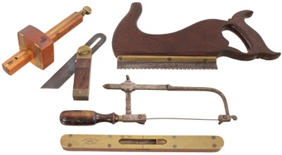 Assorted Makers: Lot Of Early Type Woodworking Tools