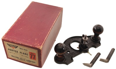 Millers Falls Company, Millers Falls, Massachusetts, No. 77: Closed Throat Router Plane