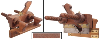 E.W. Carpenter, Lancaster, Pennsylvania: Unhdld. Screw Arm Plow Plane