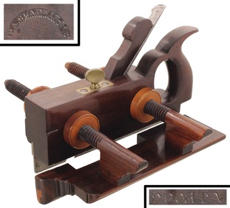P.A. Gladwin: Rosewood Screw Arm Plow Plane