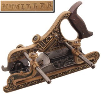 Stanley Rule & Level, No. 42: Miller Patent Plow Woodworking Plane