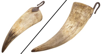 Unmarked: Classic 18th C. Scythe Stone Hldr.