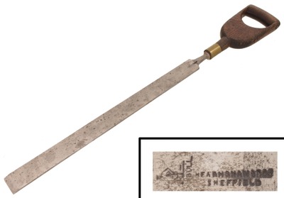 Hearnshaw Brothers, Sheffield, England: Massive 19 1/2" Blad Pattern Mkr's Chisel