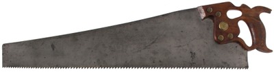 Henry Disston & Sons, Philadelphia, Pennsylvania, No. D-8: Extra Clean 26" 4 1/2 Point Rip Saw
