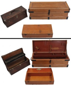 Assorted Makers: Lot Of Three Asst. Tool Boxes