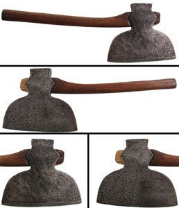 William Mann, Lewistown, Pennsylvania: Early 11 1/2" Blade Broad Axe