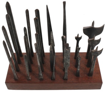 Assorted Makers: Superb Set Of Early Type Auger Bits
