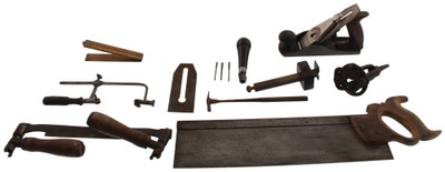 Assorted Makers: Lot Of Clean & Usabl Woodworking Tools