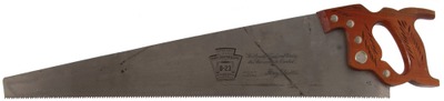 Henry Disston & Sons, Philadelphia, Pennsylvania, No. D-23: Extra Clean 7 Pt. Crosscut Saw