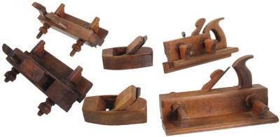 J. Strode, Dumontsville, Ohio: Lot Of Assorted Molding Plane