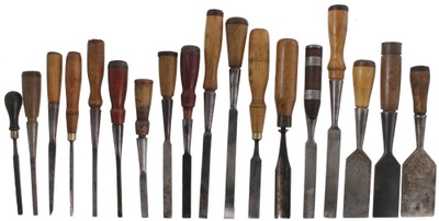 Assorted Makers: Lot Of Clean & Usabl Socket Chisels