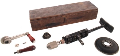 North Brothers Manufacturing Company, Philadelphia, Pennsylvania, No. 1555: Ratchet Action Breast Drill