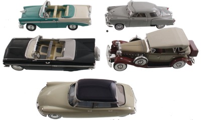 Assorted Makers: Five Highly Detailed Automobile Models
