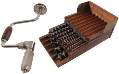 Riverside Tool Company, New York, New York: Graduated Set Of Auger Bits