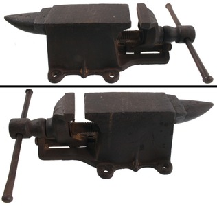 Unmarked: Cast Iron Combinatio Anvil & Vise