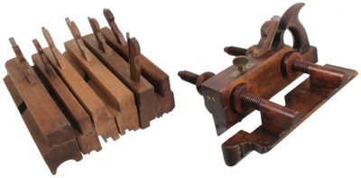 Assorted Makers: Wkg. Set Of Clean Woodworking Planes