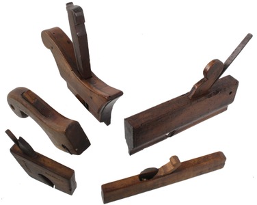 Assorted Makers: Five Small Size Coach Mkr's. Planes