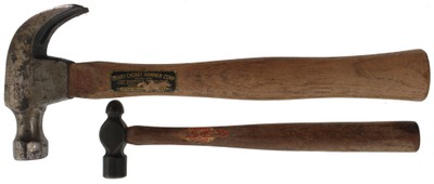 Henry Cheney Hammer Company, Little Falls, New York: Two Extra Clean Cheney Hammers