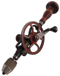 Goodell Pratt Company, Greenfield, Massachusetts, No. 5 1/2 B: Extra Clean Bulbous Hdl. Hand Drill