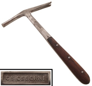 C.S. Osborne & Company, Newark, New Jersey, No. 4: Saddler's Hammer