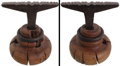 Unmarked: Early Bench Mount Stake Anvil