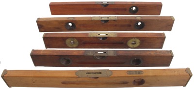 Assorted Makers: Lot Of Five Asst. Spirit Levels