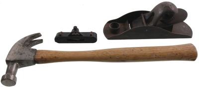 Assorted Makers: Lot Of Three Clean Woodworking Tools