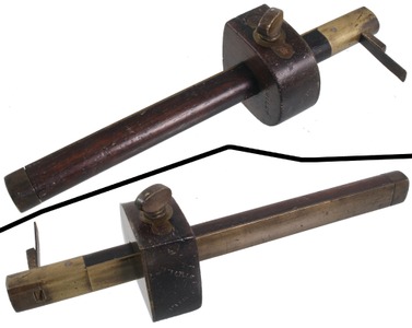 Unmarked: R'wood & Brass Slitting Marking Gau