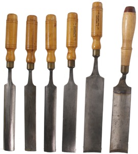 Buck Brothers, Millbury, Massachusetts: Wkg. Set Of Six In-Cannel Gouges