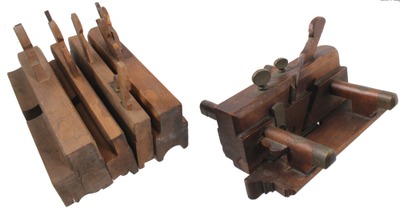 Assorted Makers: Lot Of Clean & Usabl Woodworking Plane