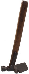 Unmarked: English Pattern Orange Crate Hammer