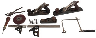 Assorted Makers: Lot Of Clean & Usabl Woodworking Tools