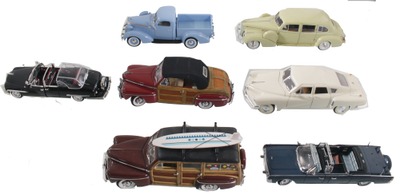 Assorted Makers: Seven High Detail Automobile Models
