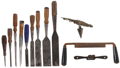 Assorted Makers: Lot Of Sound & Usabl Edge Tools