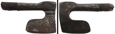 Unmarked: Early Single Bevel Hewing Axe