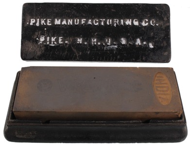 Pike Manufacturing Company, Pike, New Hampshire: Early Cast Iron Oilstone Holder