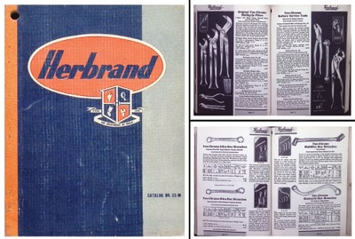 Herbrand Company, Fremont, Ohio, No. 52-M: Orig. 1952 Automotiv Tools Catalogue