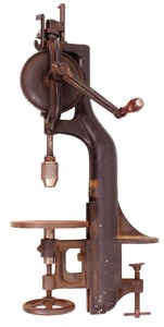 North Brothers Manufacturing Company, Philadelphia, Pennsylvania, No. 1005: Large Size Ratchetin Drill Press