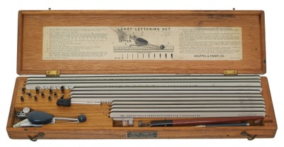 Keuffel & Esser Company, New York, New York: "Leroy" Lettering Set