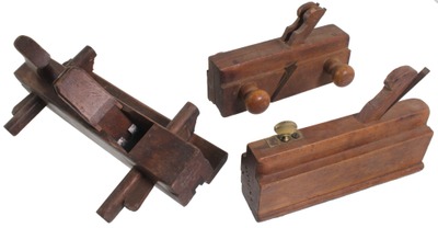 Assorted Makers: Three Spec. Purp. Woodworking Plane