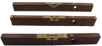 Assorted Makers: Three Early Maker Spirit Levels
